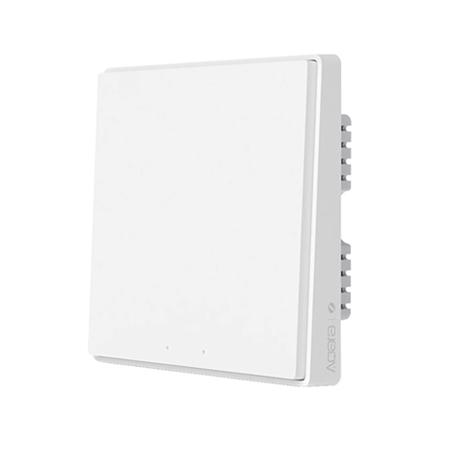 Công tắc âm tường Aqara D1 Smart Switch hàng Nội địa Màu trắng 1 Nút có dây nguội