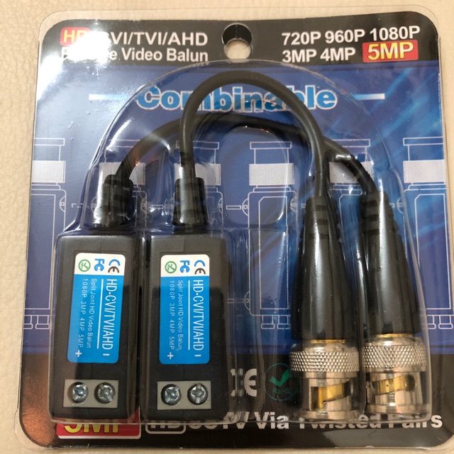 Video Balun 5MP (Vặn Vít loại tốt)