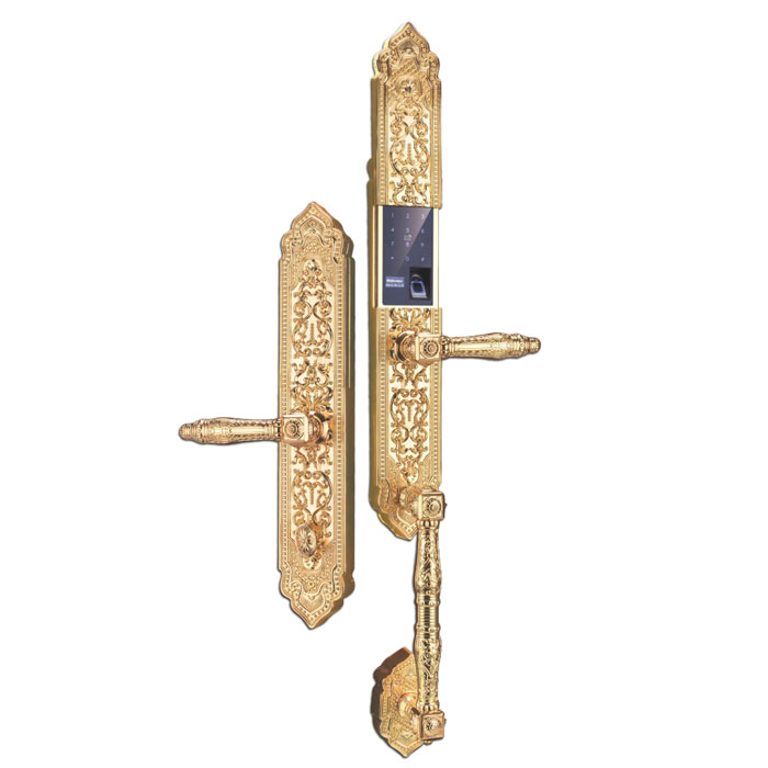 Khóa cửa tân cổ điển cao cấp Kassler KL-999 Mạ vàng 24K