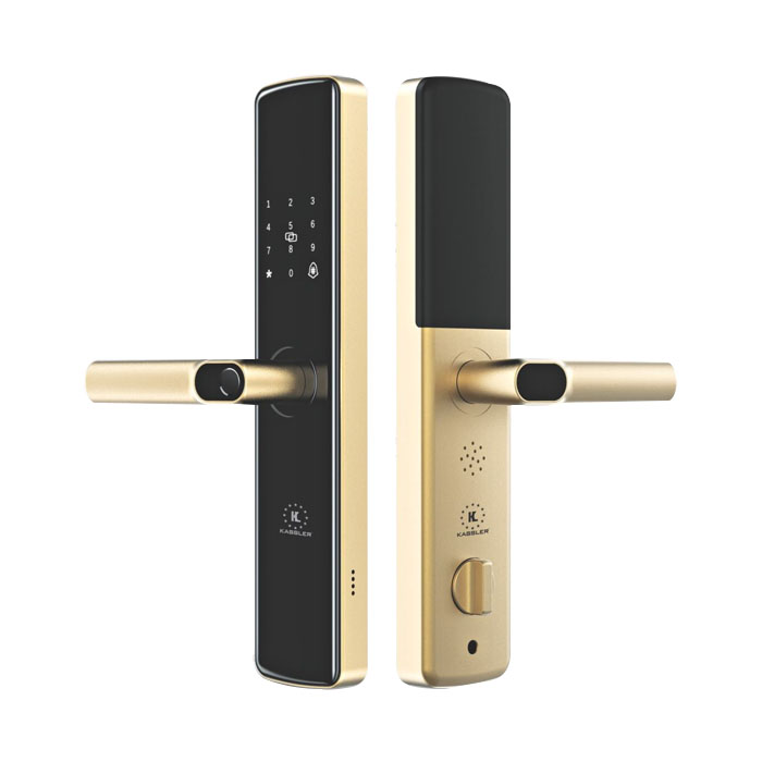 Khóa cửa vân tay cao cấp Kassler KL-678 Gold