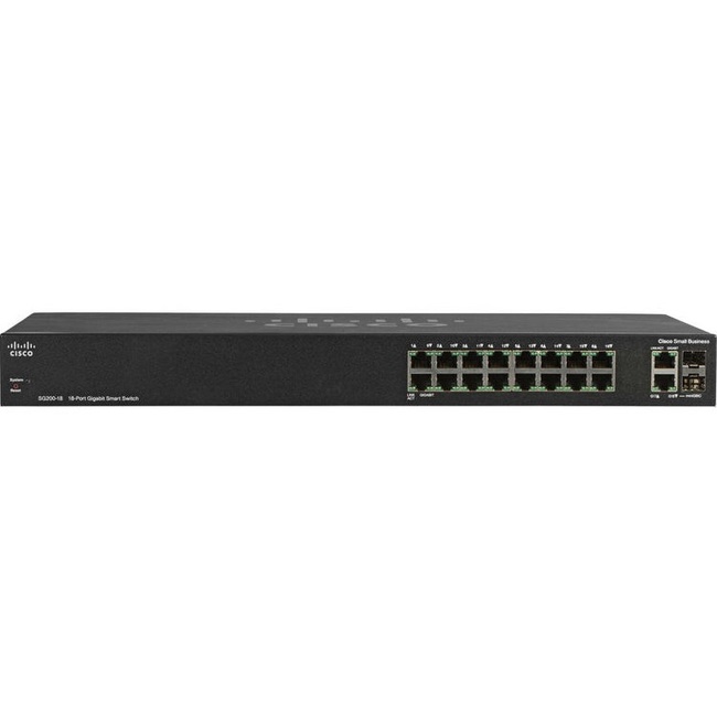 Switch Cisco SLM2016T 16-port 10/100/1000 + 2-Port Gigabit Switch
