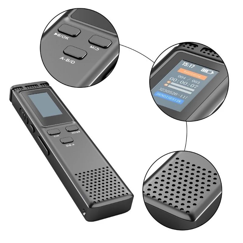 Máy ghi Âm Mini G2S - Ghi âm 20h liên tục. Âm thanh rõ - Lọc ồn DPS siêu tốt(Đầu ghi DS-7204HGHI-K1)