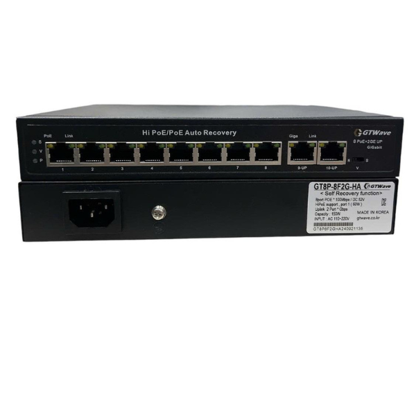 Switch GTWAVE POE 8 Cổng GT8P-8F2G-HA