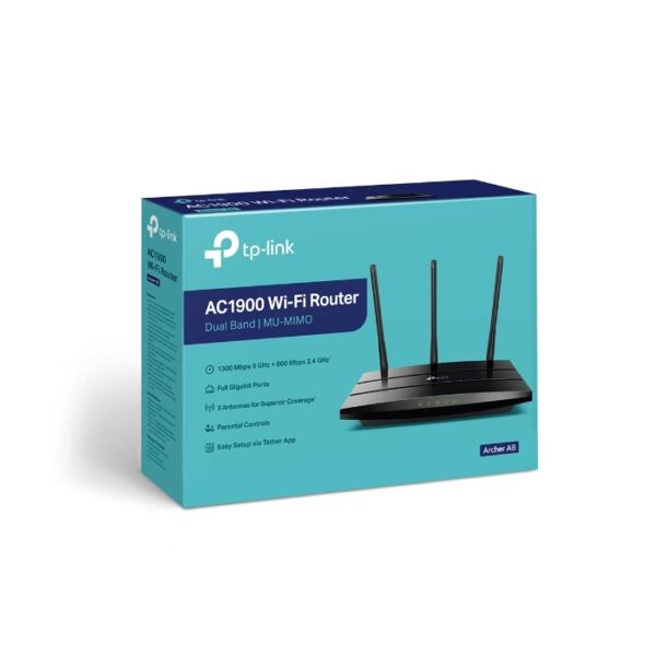 Router Wi-Fi MU-MIMO AC1900 TP-LINK Archer A8