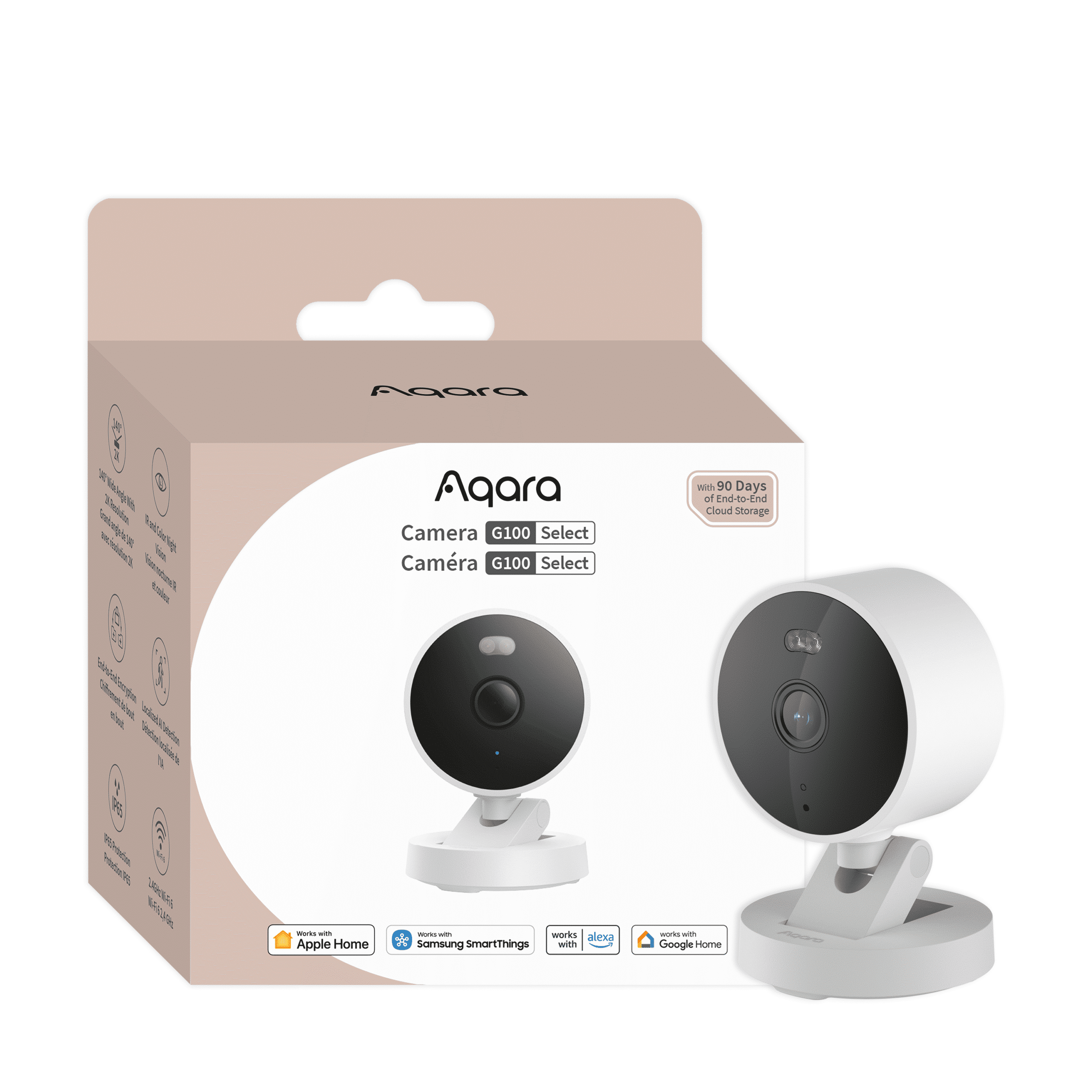 Camera ngoài trời Aqara G100 CH-C08D Màu Trắng
