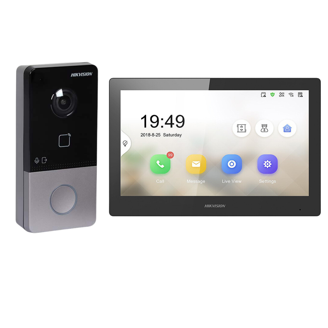 Trọn bộ KIS608 Chuông cửa có hình HIKVISION