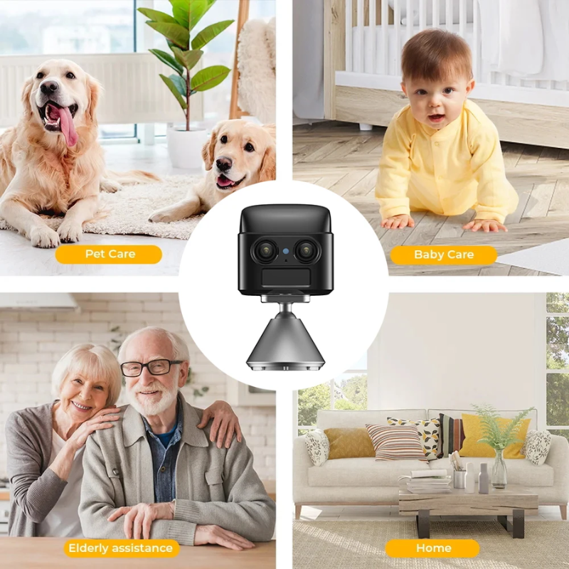 Camera SQ7 Pro  4G  - Zoom 5X - Pin 8 Ngày - Kết nối xem online từ xa. Hồng ngoại Ẩn