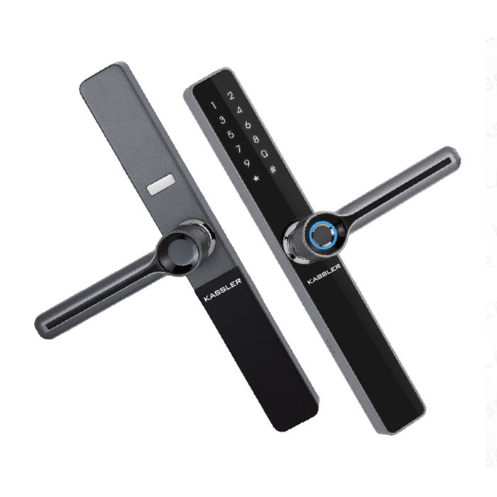 Khóa cửa lùa vân tay Kassler KL-599 Black