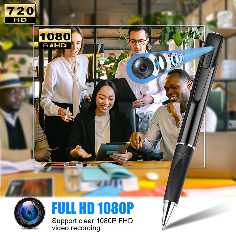 Bút PV8 Camera Wifi xem online từ xa - Quay Offline - Online 4h âm thanh rõ nét