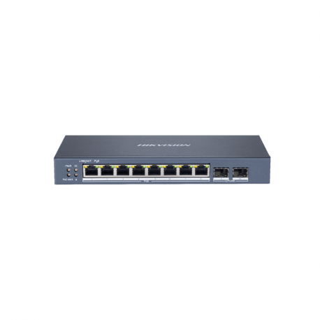 Switch mạng thông minh 8 cổng PoE Gigabit Hikvision DS-3E1510P-SI
