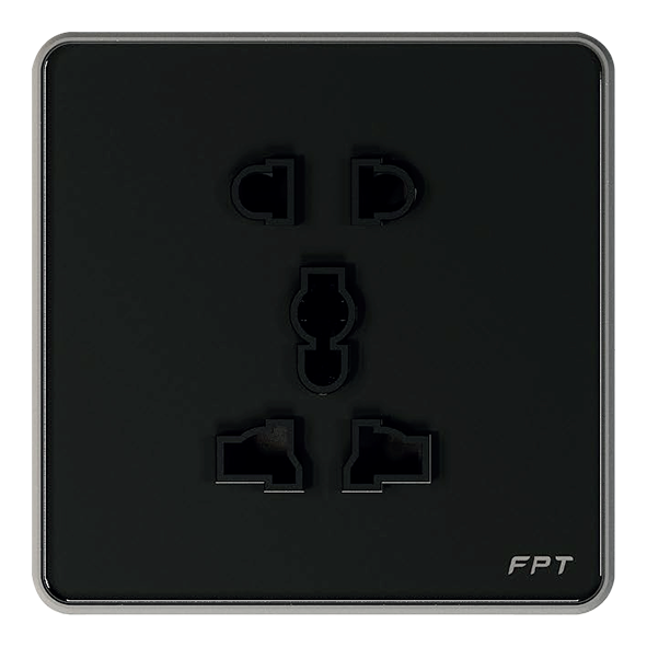 Ổ Cắm Mặt Kính Âm Tường FPT PB0R014