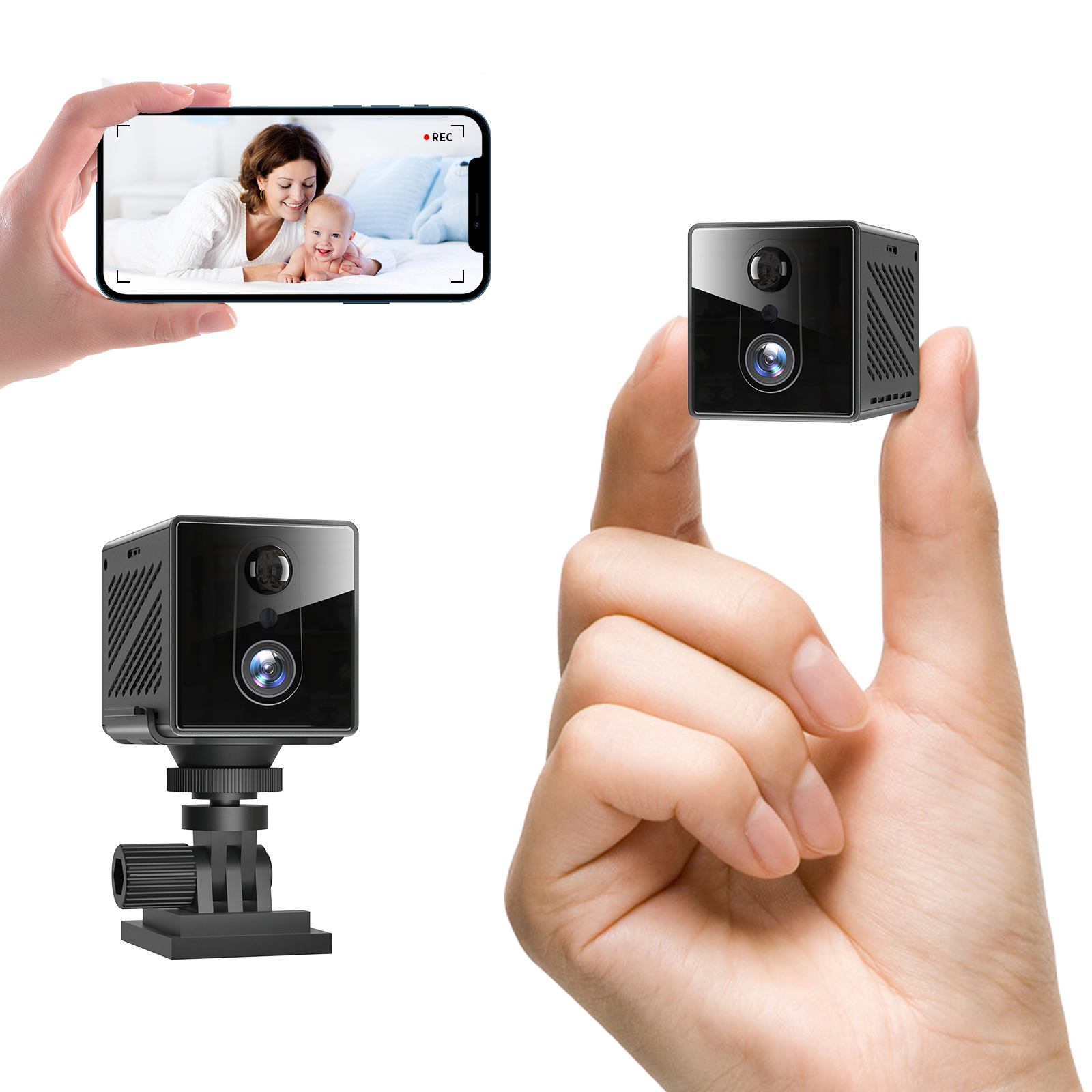 Camera Mini Siêu Nhỏ  FQ1 Pro 4G(CS-BC2)