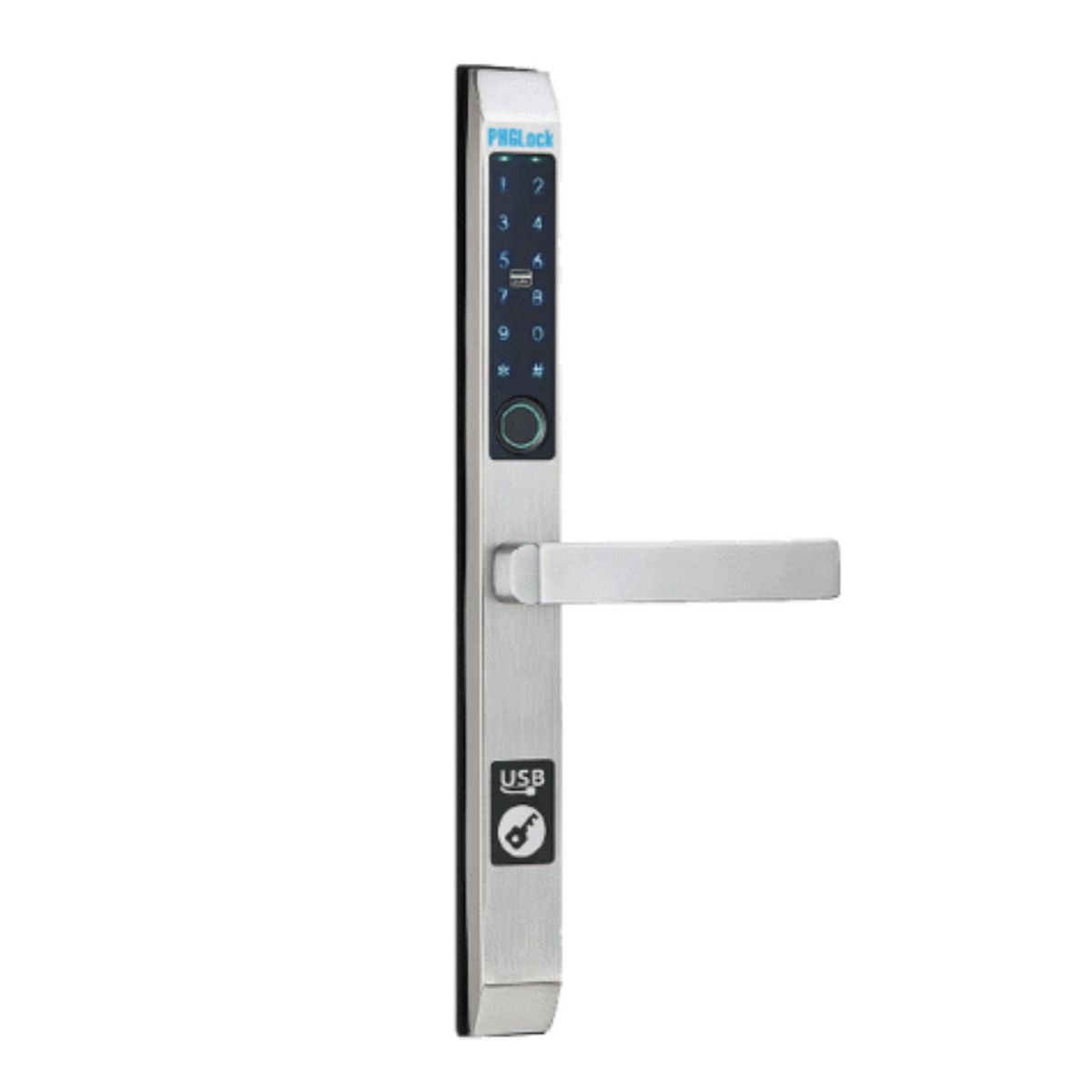 Khóa điện tử cho cửa nhôm PHGLOCK FP5200 (Bạc)