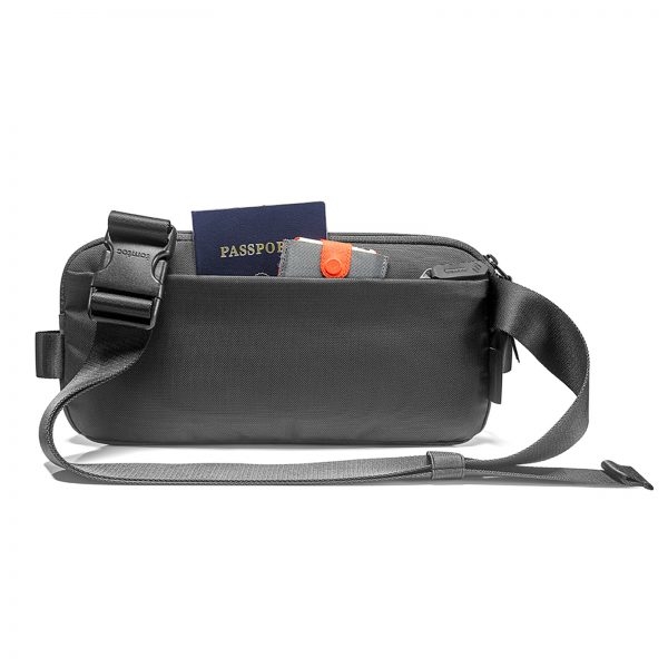 Túi Đeo Chéo TOMTOC (USA) LIGHTWEIGHT CODURA SLING BAG H02-A04D Màu Xanh