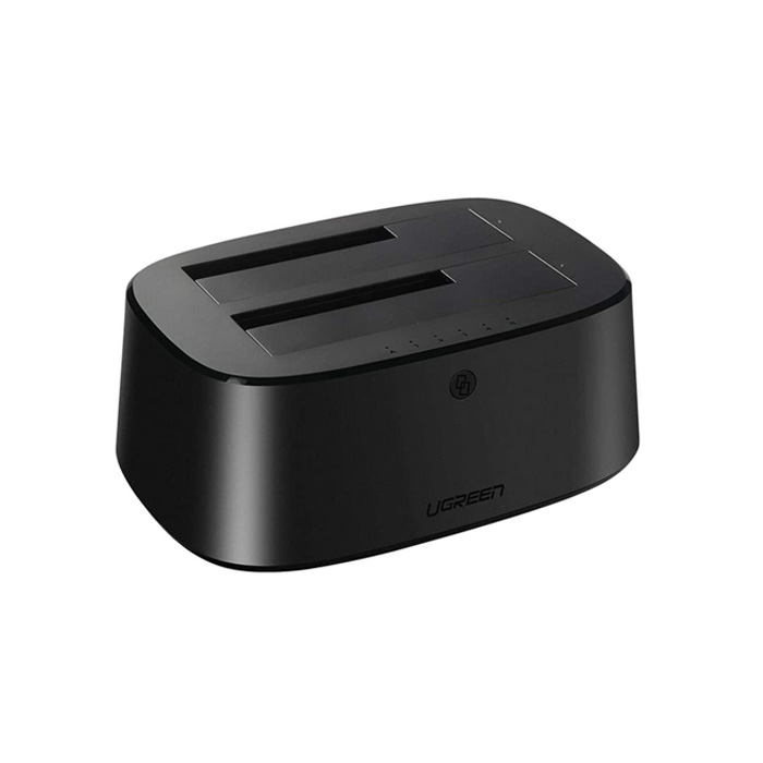 Hộp đựng ổ cứng Docking 2.5/3.5inch Sata/USB 3.0 hỗ trợ 16TB Ugreen 50857 cao cấp