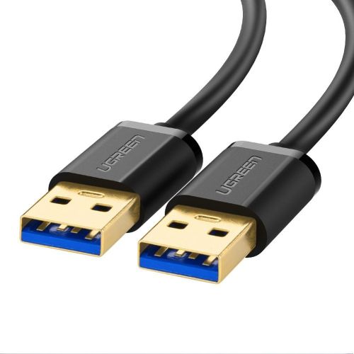 Cáp USB 2 đầu đực 3.0, mạ vàng dài 0.5m UGREEN US128 10369