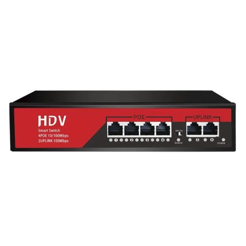 Switch 4 Cổng POE VisionCop HD404PW