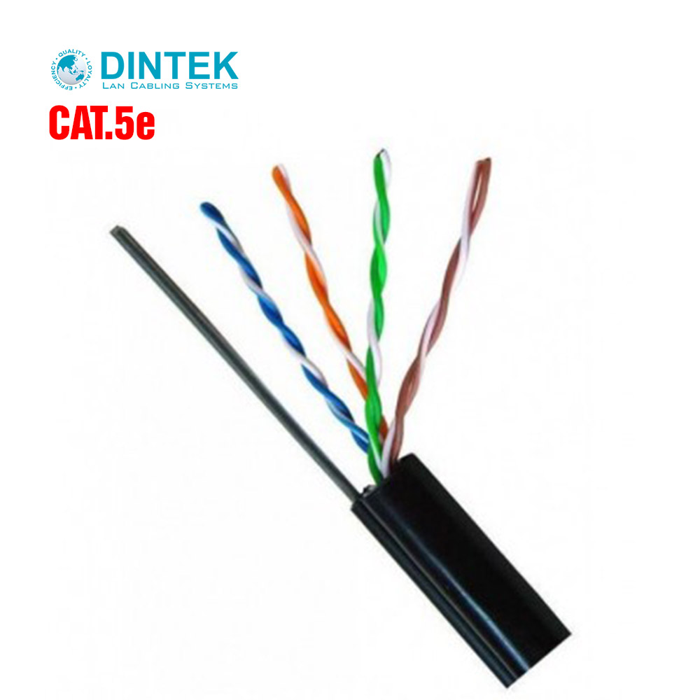 Cáp mạng Dintek CAT.5E 305m ngoài trời có gel chống ẩm (1101-03039)