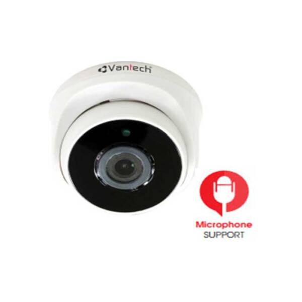 Camera IP 3MP VANTECH VP-2224IP-M tích hợp Microphone