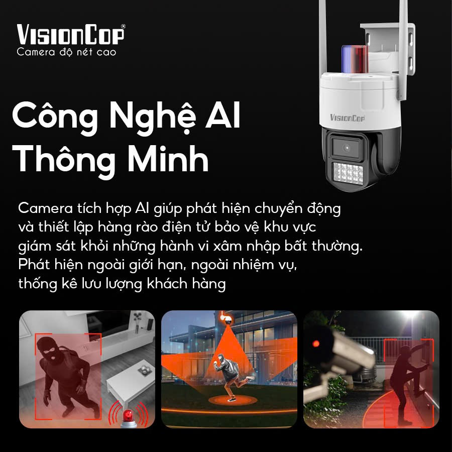 Camera WIF IP Có Màu Đêm như Ngày -VSC-IP00415RA-SLW