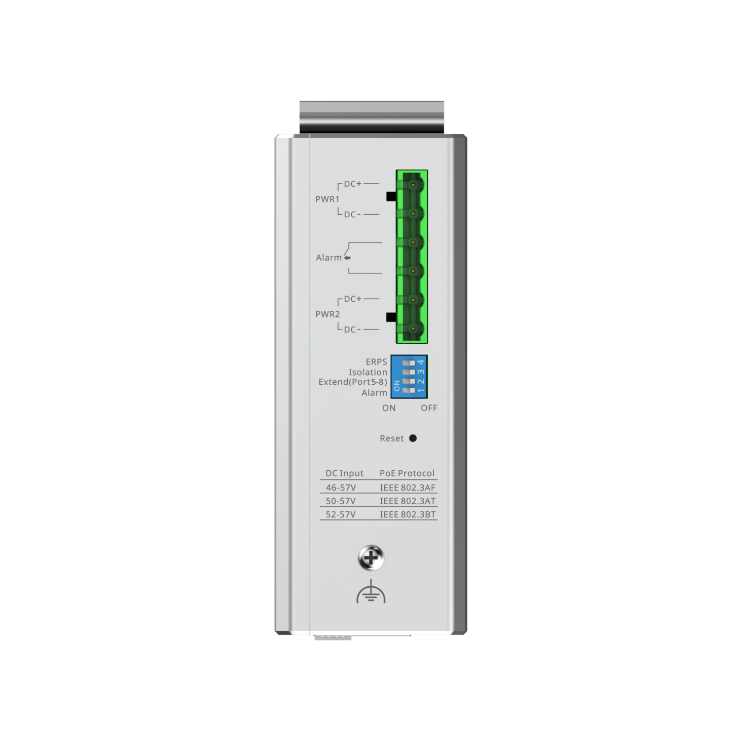 Switch công nghiệp 10 cổng Reyee RG-NIS2100-8GT2SFP-HP