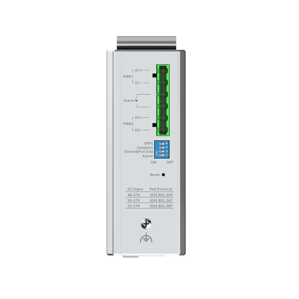 Switch công nghiệp 6 cổng Reyee RG-NIS2100-4GT2SFP-HP