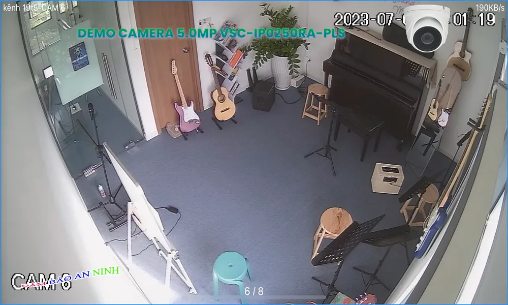 Camera IP Dome Full color 4.0MP VSC-IP0240RA-PDLSK