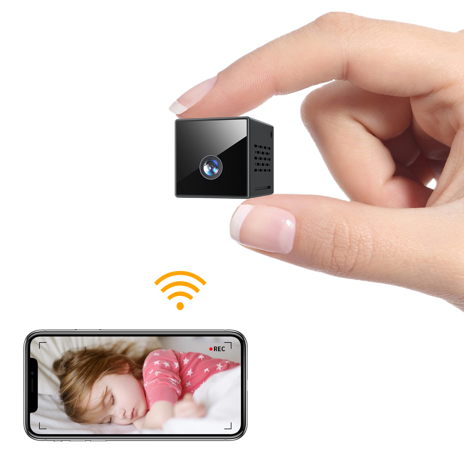 Camera Wifi (BC2) MW6 Full 2K - Hồng ngoại ẩn 10m - Âm thanh rõ - Mini nhỏ gọn - Pin 5 ngày(BC2)
