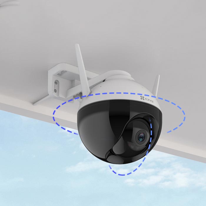 Camera Wifi Ngoài trời EZVIZ NT- C8W Đàm thoại ,Quay quét 360-2K
