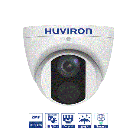 Camera IP Dome hồng ngoại 2.0 Megapixel HUVIRON HU-ND222D/I3E