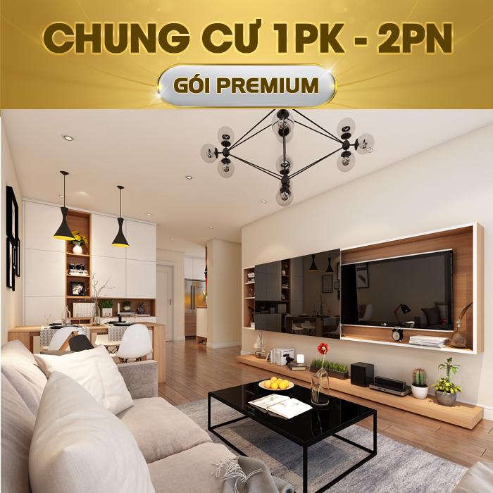 TRỌN GÓI NHÀ THÔNG MINH BKAV PREMIUM (Cho Chung Cư 1 Khách + 2 Ngủ)