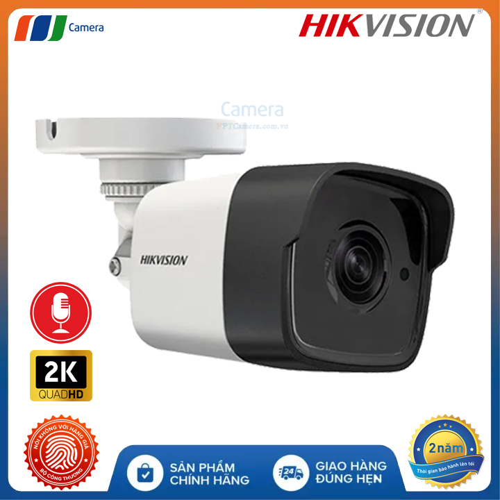 Trọn Bộ 2 Camera IP Âm Thanh Có Dây Hikvision IH2CM-2K QUAD HD