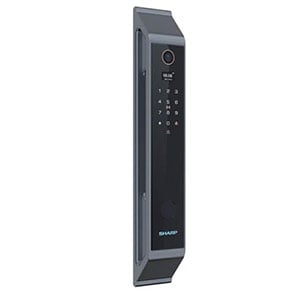 Khóa cửa vân tay mã số Sharp S9-V-PRO Xám
