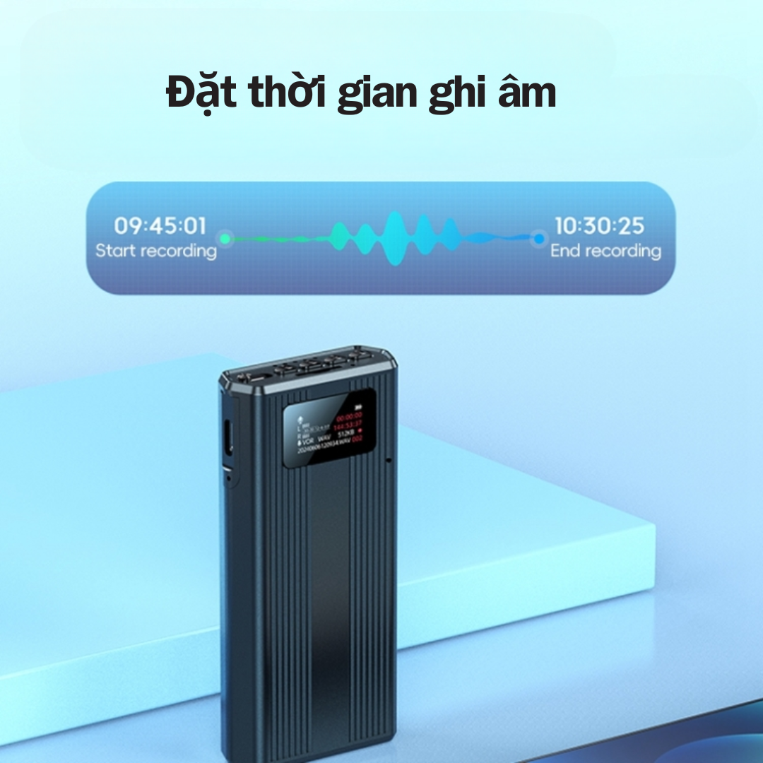 Máy ghi âm G8X Pro ghi âm 40 ngày - Lọc âm siêu tốt - Bảo mật File an toàn - Đầu ghi hình DS-7108HGHI-F1/N