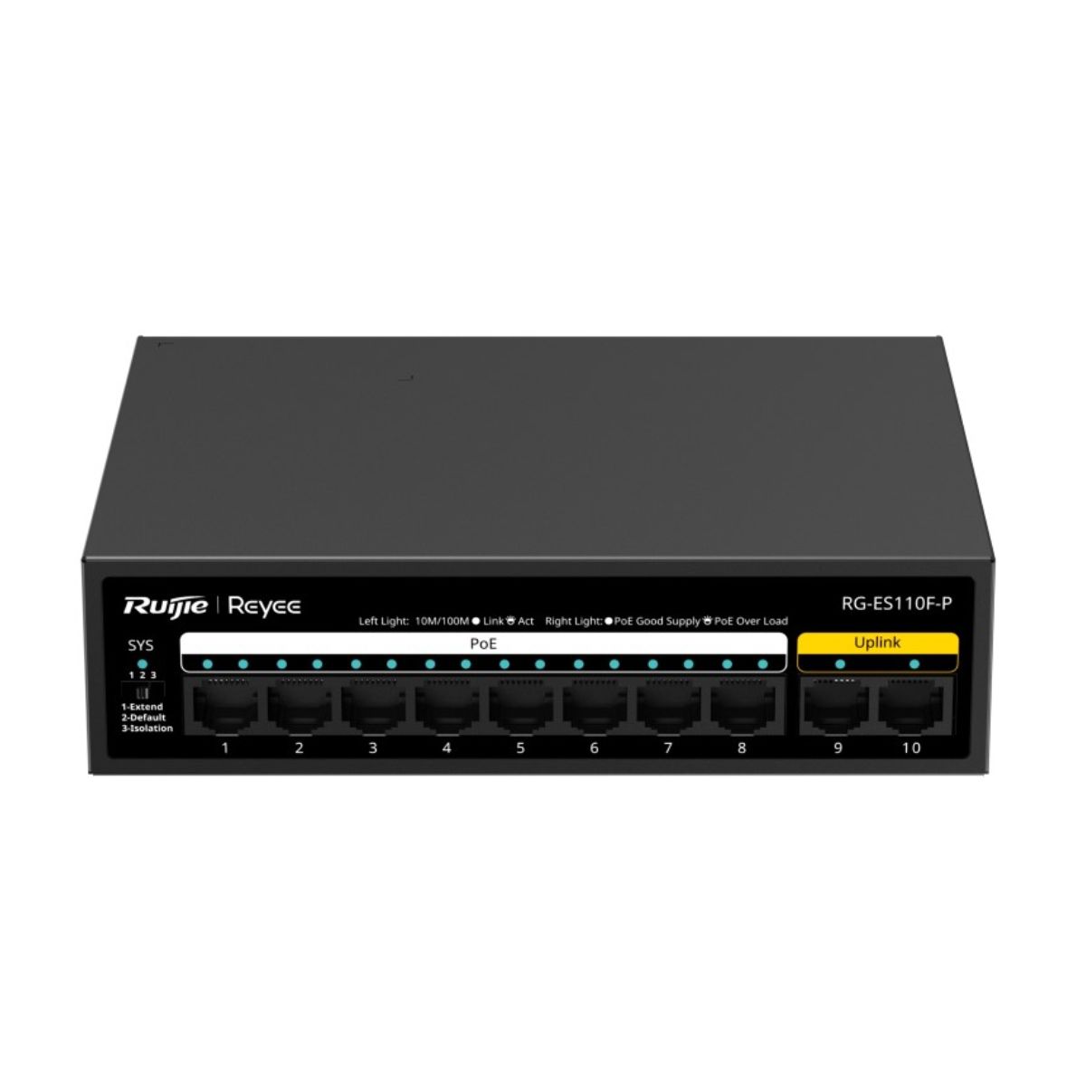 Unmanaged switch 8 cổng RUIJIE RG-ES110F-P