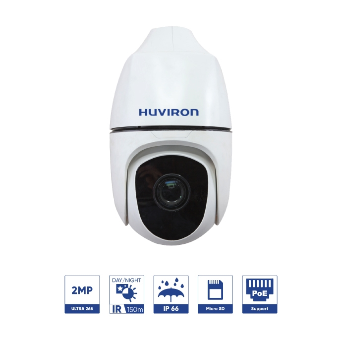 Camera IP Speed Dome hồng ngoại 2.0 Megapixel HUVIRON HU-NZ2545/I25E