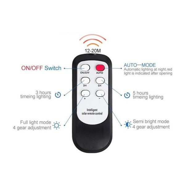 Đèn pha led năng lượng mặt trời JINDIAN JD-740 40W