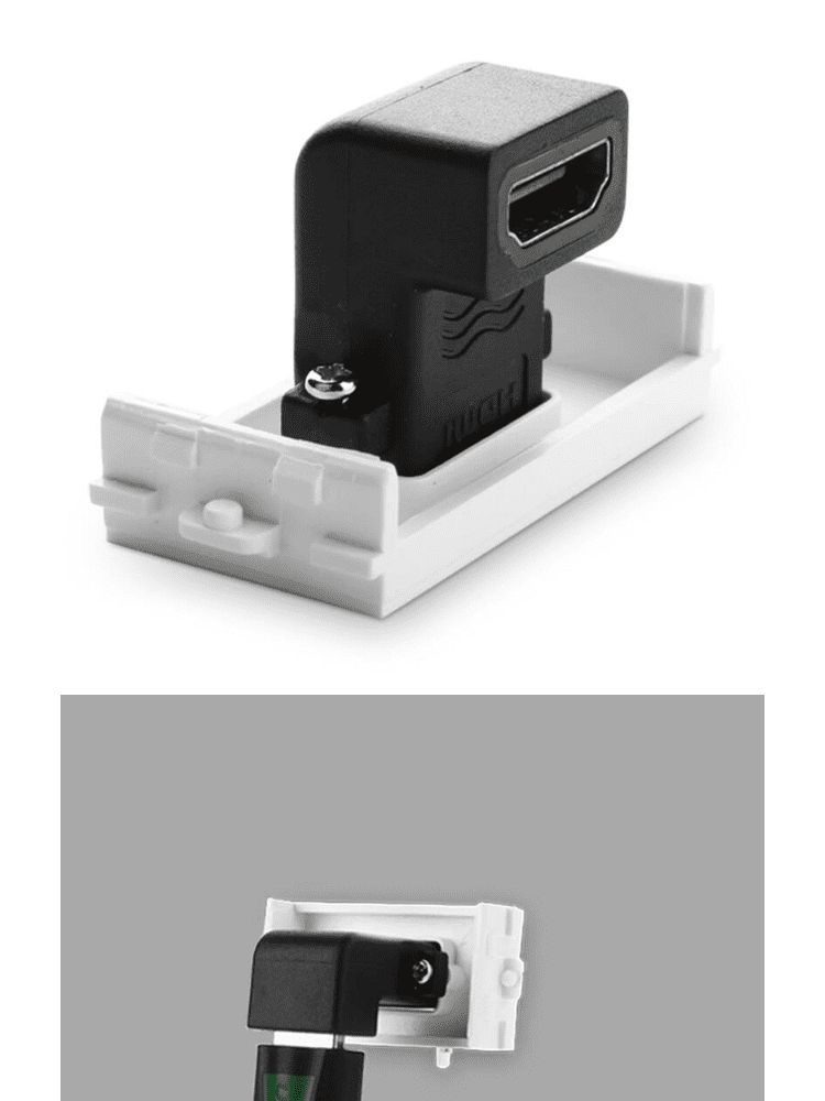 Đế HDMI âm tường bẻ góc 90 độ UGREEN MM113 20318