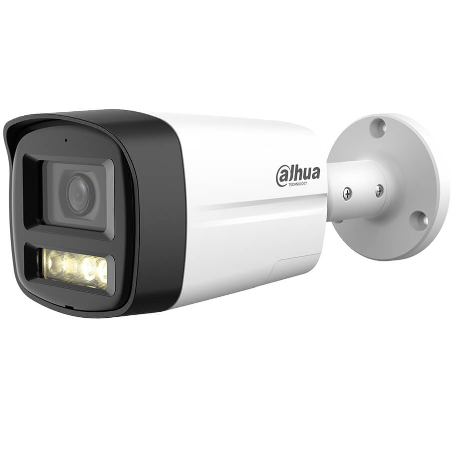 Camera Thân HDCVI Đàm thoại 2 chiều 5MP Dahua DH-HAC-HFW1500TLMP-IL-T