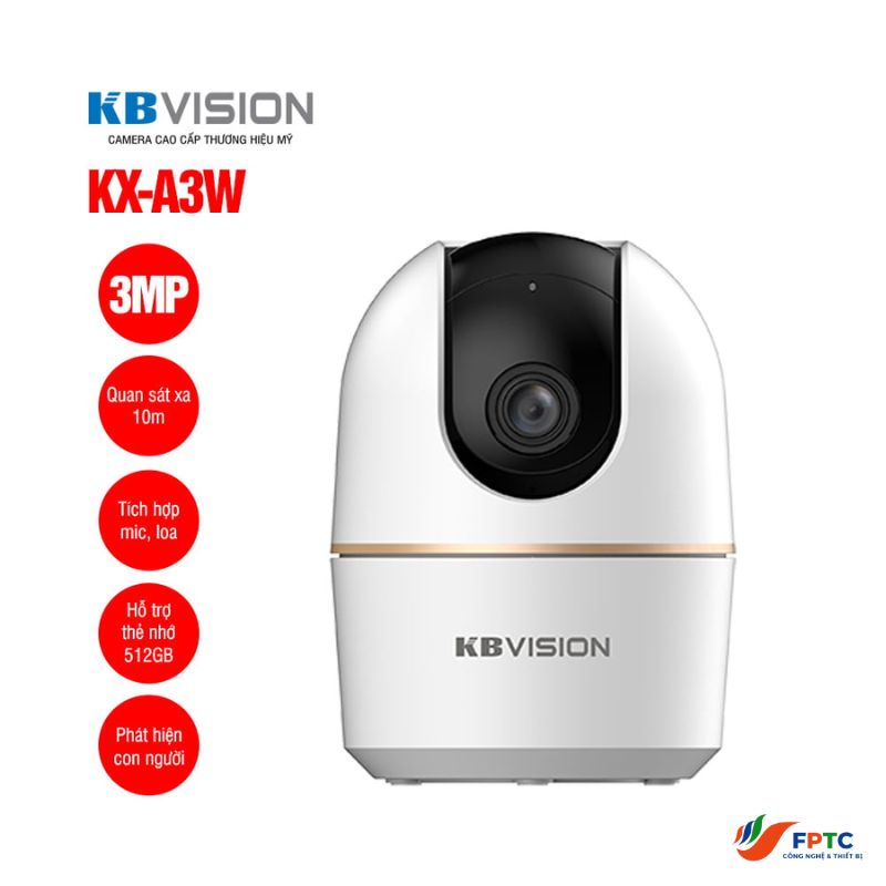 Camera wifi quay quét 5MP KBVISION KX-A5W