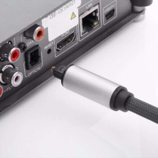 Dây audio quang (Toslink Optical) đầu nhôm UGREEN AV108 10539 Dài 1m