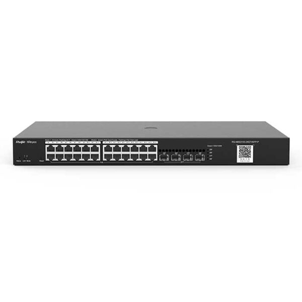 Switch 24 cổng 10/100/1000BASE-T RUIJIE REYEE RG-NBS3100-24GT4SFP