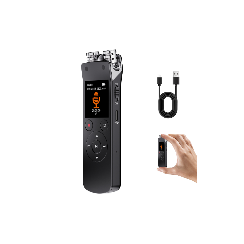 Máy Ghi Âm CS-X5S­R100­8W Cao Cấp – 3072Kbps, Bluetooth 5.2, Ghi Âm Siêu Nét