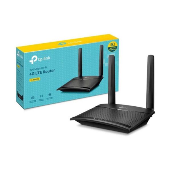 Router Không Dây 4G LTE Tốc Độ 300 Mbps TP-Link TL-MR100