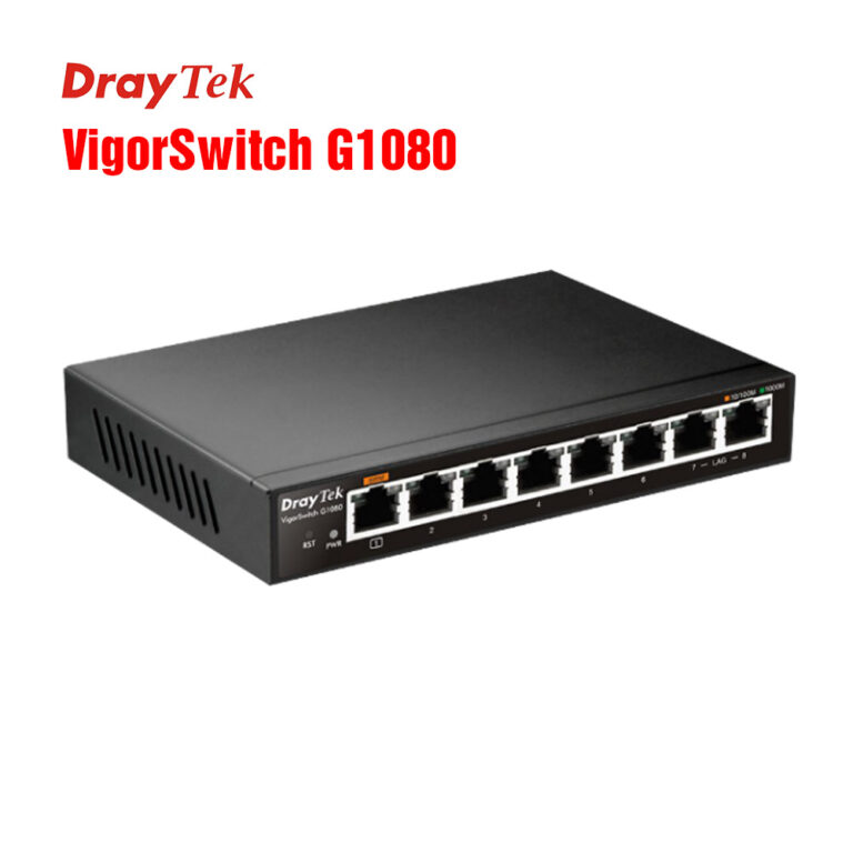 Smart switch 8 port Gigabit Draytek VigorSwitch G1080