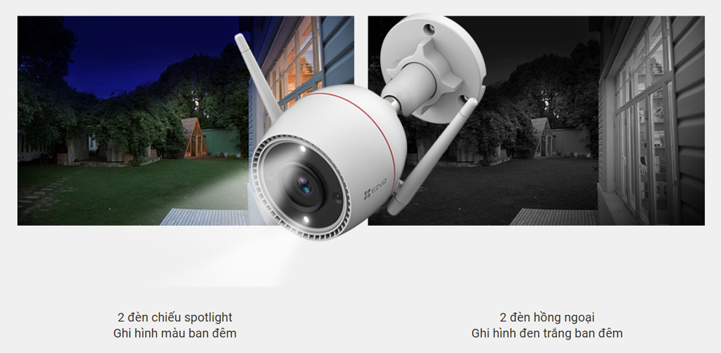 Camera WiFi thông minh 5MP EZVIZ H3C 3K (CS-H3c-R100-1J5WKFL)