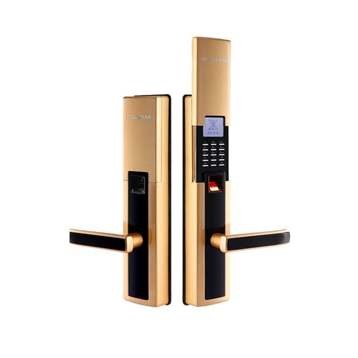 Khóa vân tay Cửa Gỗ Dessmann S510 II – Màu vàng