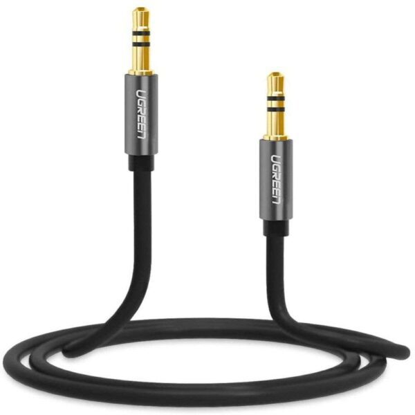 Dây cáp 3.5mm hai đầu đực đầu mạ vàng 24K Ugreen AV119 10734 Dài 1.5m