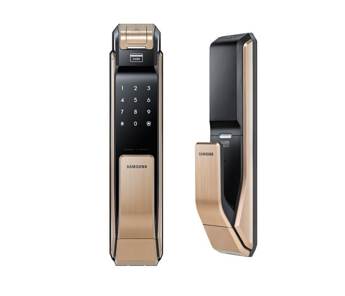 Trọn bộ Khóa cửa điện tử cao cấp Samsung SHS-P718