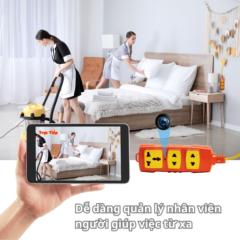 Camera Ngụy Trang Ổ Điện V2S: Giải Pháp An Ninh Toàn Diện